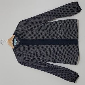 Francesca Long Sleeve Pleated Blouse